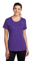 Nike Ladies Legend 4-ounce, 100% Polyester Short Sleeve Performance T-shirt